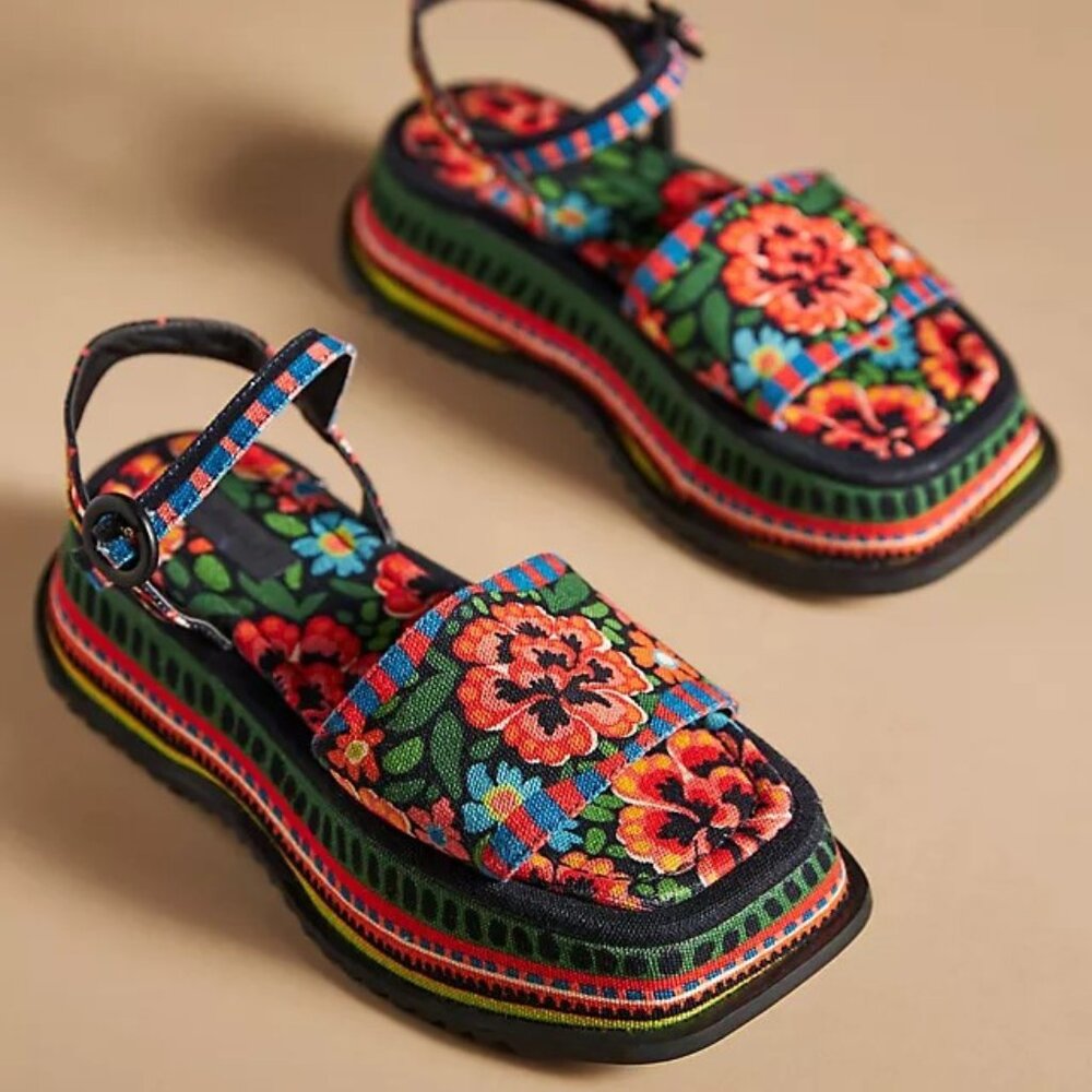 Farm Rio Spring Delight Sandals - Picture 6 of 14
